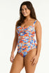 Sea Level Rio Twist Front Singlet Top